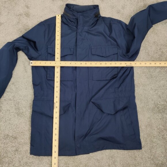 Michael Kors Men's Lightweight Jacket in Blue Size Medium Rain Jacket - Picture 11 of 13